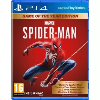 SONY PS4 hra Marvel's Spider-Man GOTY SONY PS4 hra Marvel's Spider-Man GOTY