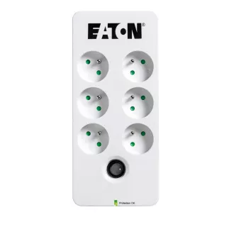 Eaton Protection Box 6 FR, přepěťová ochrana, 6 zásuvek, 1m Eaton Protection Box 6 FR, přepěťová ochrana, 6 zásuvek, 1m