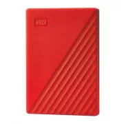 WD My Passport Portable 2TB, Externí HDD, USB 3.0, červená