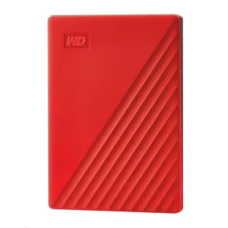 WD My Passport Portable 2TB, Externí HDD, USB 3.0, červená WD My Passport Portable 2TB, Externí HDD, USB 3.0, červená