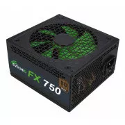 EVOLVEO FX 750, zdroj 750W ATX, 14cm, tichý, 80+ Bronze, záruka 3 roky, černý