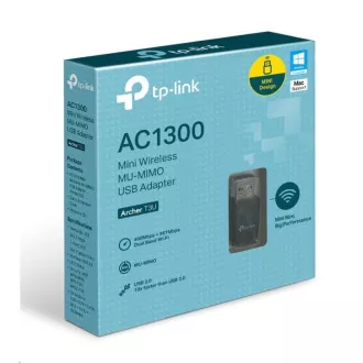 TP-Link Archer T3U WiFi5 USB adapter (AC1300, 2, 4GHz/5GHz, USB3.0) TP-Link Archer T3U WiFi5 USB adapter (AC1300, 2, 4GHz/5GHz, USB3.0)