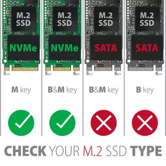 AXAGON PCEM2-N, PCIe x4 - M.2 NVMe M-key slot adaptér, vč. LP AXAGON PCEM2-N, PCIe x4 - M.2 NVMe M-key slot adaptér, vč. LP