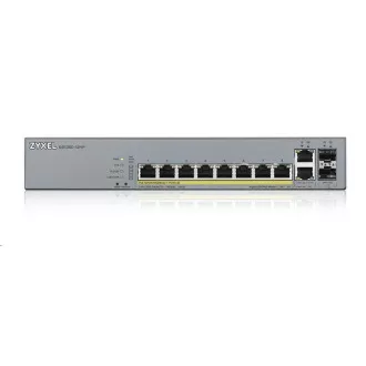 Zyxel GS1350-12HP 12 Port smart managed CCTV PoE switch, long range, 130W, 10x GbE, 2x SFP Zyxel GS1350-12HP 12 Port smart managed CCTV PoE switch, long range, 130W, 10x GbE, 2x SFP