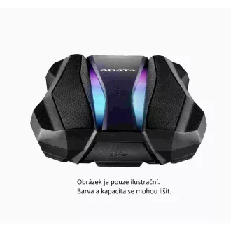 ADATA Externí HDD 2TB 2, 5" USB 3.2 HD770G, červená