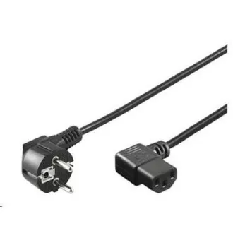 PREMIUMCORD Kabel napájecí 230V 3m úhlový 90st PREMIUMCORD Kabel napájecí 230V 3m úhlový 90st