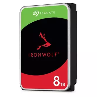 SEAGATE HDD 8TB IRONWOLF (NAS), 3.5", SATAIII, 7200 RPM, Cache 256MB, CMR