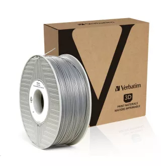 VERBATIM 3D Printer Filament PLA 1.75mm, 335m, 1kg silver/metal grey (55275) VERBATIM 3D Printer Filament PLA 1.75mm, 335m, 1kg silver/metal grey (55275)