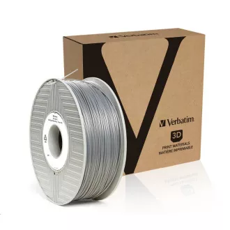 VERBATIM 3D Printer Filament ABS 1.75mm, 404m, 1kg silver/metal grey (OLD PN 55016) VERBATIM 3D Printer Filament ABS 1.75mm, 404m, 1kg silver/metal grey (OLD PN 55016)