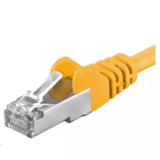 PREMIUMCORD Patch kabel CAT6a S-FTP, RJ45-RJ45, AWG 26/7 0, 25m žlutá PREMIUMCORD Patch kabel CAT6a S-FTP, RJ45-RJ45, AWG 26/7 0, 25m žlutá