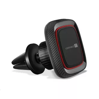 CONNECT IT InCarz 4Strong360 CARBON univerzální magnetický držák do auta, 4 magnety, červený CONNECT IT InCarz 4Strong360 CARBON univerzální magnetický držák do auta, 4 magnety, červený