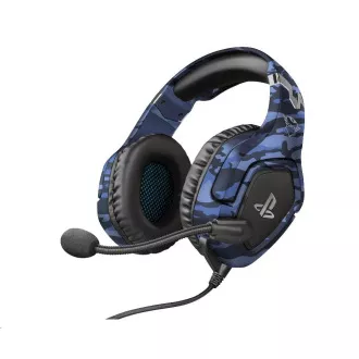 TRUST sluchátka GXT 488 Forze-B PS4 Gaming Headset - Sony Licensed - blue TRUST sluchátka GXT 488 Forze-B PS4 Gaming Headset - Sony Licensed - blue
