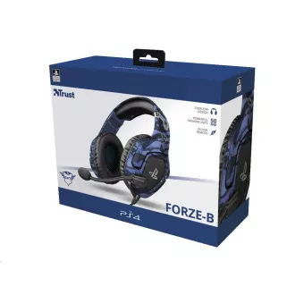 TRUST sluchátka GXT 488 Forze-B PS4 Gaming Headset - Sony Licensed - blue TRUST sluchátka GXT 488 Forze-B PS4 Gaming Headset - Sony Licensed - blue