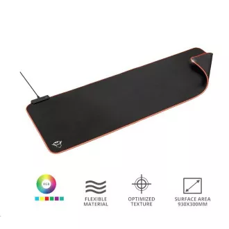 TRUST podložka pod myš GXT 764 Glide-Flex XXL RGB-illuminated Flexible Mouse Pad TRUST podložka pod myš GXT 764 Glide-Flex XXL RGB-illuminated Flexible Mouse Pad