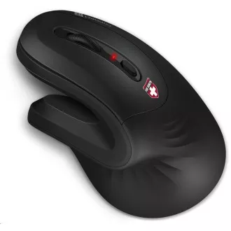CONNECT IT FOR HEALTH ergonomická vertikální myš (+ 1x AA baterie zdarma) bezdrátová, černá CONNECT IT FOR HEALTH ergonomická vertikální myš (+ 1x AA baterie zdarma) bezdrátová, černá