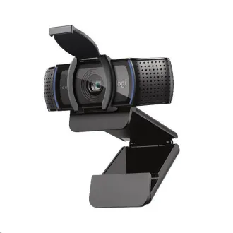 Logitech HD Webcam C920S, kamera vč. krytky - Rozbalené