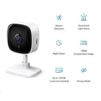 TP-Link Tapo C100 domácí/indoor kamera, (2MP, Full HD 1080p, IR 10m, WiFi, microSD) TP-Link Tapo C100 domácí/indoor kamera, (2MP, Full HD 1080p, IR 10m, WiFi, microSD)