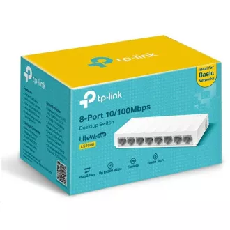 TP-Link LiteWave switch LS1008 (8x100Mb/s, fanless) TP-Link LiteWave switch LS1008 (8x100Mb/s, fanless)