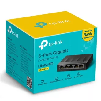 TP-Link LiteWave switch LS1005G (5xGbE, fanless)