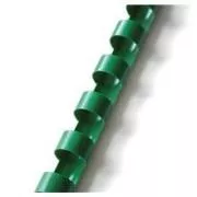 Kroužková vazba 14mm zelená 81-100listů 100ks