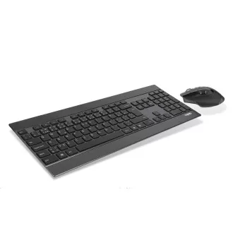 RAPOO set klávesnice a myš 9900M multi-mode bezdrátový ultra-slim CZ/SK, černá RAPOO set klávesnice a myš 9900M multi-mode bezdrátový ultra-slim CZ/SK, černá
