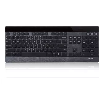 RAPOO klávesnice E9270p 5G Wireless 2 Block Metal Keyboard Black CZ/SK RAPOO klávesnice E9270p 5G Wireless 2 Block Metal Keyboard Black CZ/SK