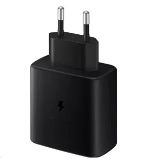 Samsung cestovní nabíječka EP-TA845XBE, Quickcharge 45W, USB-C, černá Samsung cestovní nabíječka EP-TA845XBE, Quickcharge 45W, USB-C, černá
