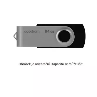 GOODRAM Flash Disk 64GB UTS2, USB 2.0, černá GOODRAM Flash Disk 64GB UTS2, USB 2.0, černá