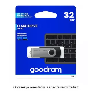 GOODRAM Flash Disk 64GB UTS2, USB 2.0, černá GOODRAM Flash Disk 64GB UTS2, USB 2.0, černá
