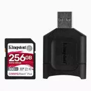 Kingston 256GB SDXC React Plus + čtečka