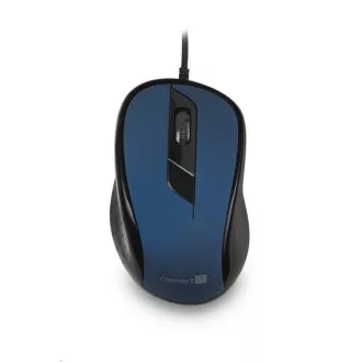 CONNECT IT Optická myš, USB, modrá CONNECT IT Optická myš, USB, modrá