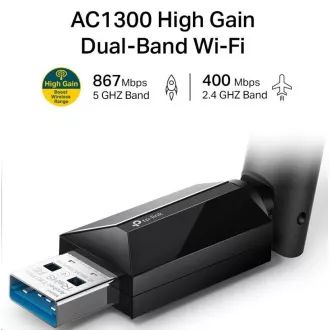 TP-Link Archer T3U Plus WiFi5 USB adapter (AC1300, 2, 4GHz/5GHz, USB3.0) TP-Link Archer T3U Plus WiFi5 USB adapter (AC1300, 2, 4GHz/5GHz, USB3.0)