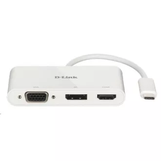 D-Link DUB-V310 3-in-1 USB-C to HDMI/VGA/DisplayPort Adapter D-Link DUB-V310 3-in-1 USB-C to HDMI/VGA/DisplayPort Adapter