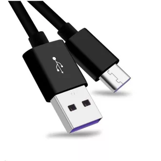 PremiumCord Kabel USB 3.1 C/M - USB 2.0 A/M, Super fast charging 5A, černá, 1m PremiumCord Kabel USB 3.1 C/M - USB 2.0 A/M, Super fast charging 5A, černá, 1m