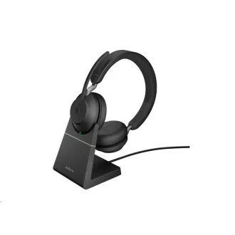 Jabra náhlavní souprava se stojánkem Evolve2 65, Link 380c MS, stereo, černá Jabra náhlavní souprava se stojánkem Evolve2 65, Link 380c MS, stereo, černá