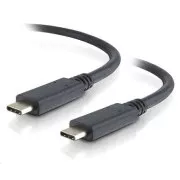 PremiumCord USB-C kabel (USB 3.2 generation 2x2, 5A, 100W, 20Gbit/s) černý, 1m