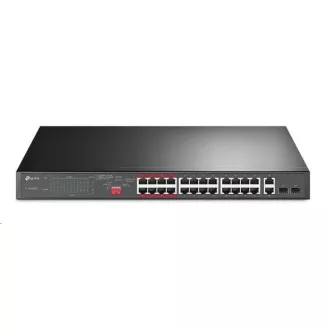 TP-Link CCTV switch TL-SL1226P (24x100Mb/s, 2xGbE/2xSFP combo, 24xPoE+, 250W) TP-Link CCTV switch TL-SL1226P (24x100Mb/s, 2xGbE/2xSFP combo, 24xPoE+, 250W)