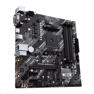 ASUS MB Sc AM4 PRIME B550M-K, AMD B550, 4xDDR4, 1xHDMI, 1xDVI, 1xVGA, mATX
