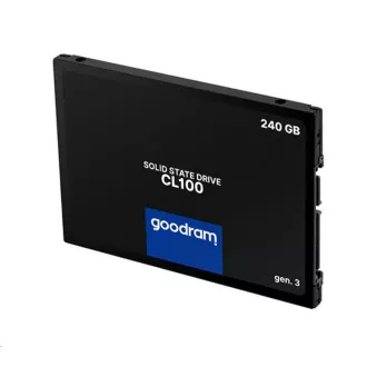 GOODRAM SSD CL100 Gen.3 240GB, SATA III, 2.5", (R:520/W:400MB/s) GOODRAM SSD CL100 Gen.3 240GB, SATA III, 2.5", (R:520/W:400MB/s)