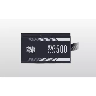 Cooler Master zdroj MWE 500W WHITE 230V - V2, 120mm, 80+ BULK Cooler Master zdroj MWE 500W WHITE 230V - V2, 120mm, 80+ BULK