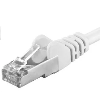 PREMIUMCORD Patch kabel CAT6a S-FTP, RJ45-RJ45, AWG 26/7 0, 5m bílá PREMIUMCORD Patch kabel CAT6a S-FTP, RJ45-RJ45, AWG 26/7 0, 5m bílá