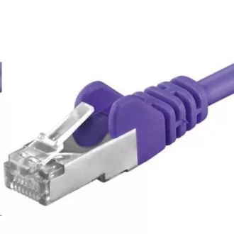 PREMIUMCORD Patch kabel CAT6a S-FTP, RJ45-RJ45, AWG 26/7 10m fialová PREMIUMCORD Patch kabel CAT6a S-FTP, RJ45-RJ45, AWG 26/7 10m fialová