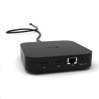 i-tec USB-C Dual Display Docking Station, Power Delivery 100 W - Použité