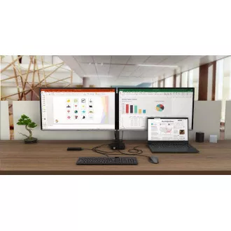 i-tec USB-C Dual Display Docking Station, Power Delivery 100 W