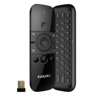 EVOLVEO FlyMotion D1, bezdrátová gyroskopická myš s klávesnicí