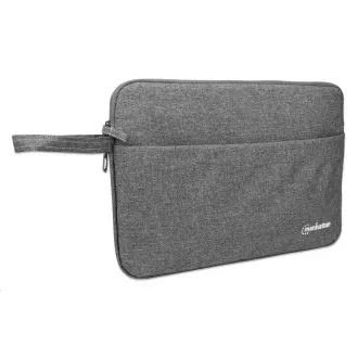 MANHATTAN Pouzdro Laptop Sleeve Seattle, Fits Widescreens Up To 14.5", 383 x 270 x 30 mm, šedá