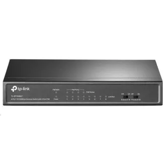 TP-Link switch TL-SF1008LP (8x100Mb/s, 4xPoE, 41W, fanless) TP-Link switch TL-SF1008LP (8x100Mb/s, 4xPoE, 41W, fanless)