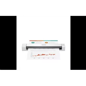 BROTHER skener DS-640 - až 15 str/min, 1200x1200 dpi interpolovaně, napájení USB - skenuje jednu stranu dokumentu