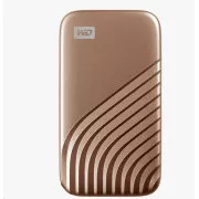 SanDisk WD My Passport SSD externí 1TB, USB-C 3.2, 1050/1000MB/s R/W PC & Mac, Gold
