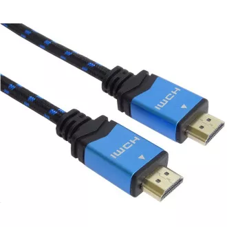 PremiumCord Ultra HDTV 4K@60Hz kabel HDMI 2.0b kovové+zlacené konektory 2m PremiumCord Ultra HDTV 4K@60Hz kabel HDMI 2.0b kovové+zlacené konektory 2m